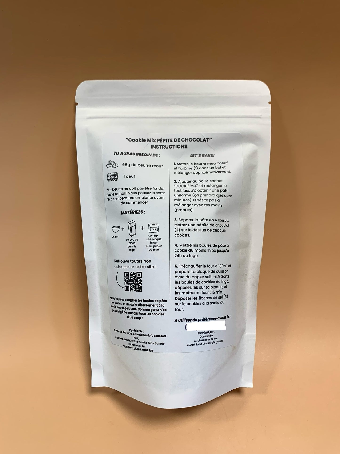 Cookie Mix - PÉPITE DE CHOCOLAT