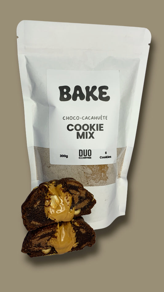 Cookie Mix du moment - CHOCO CACAHUÈTE
